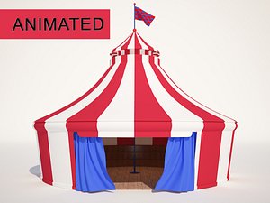 max circus curtains animation interior