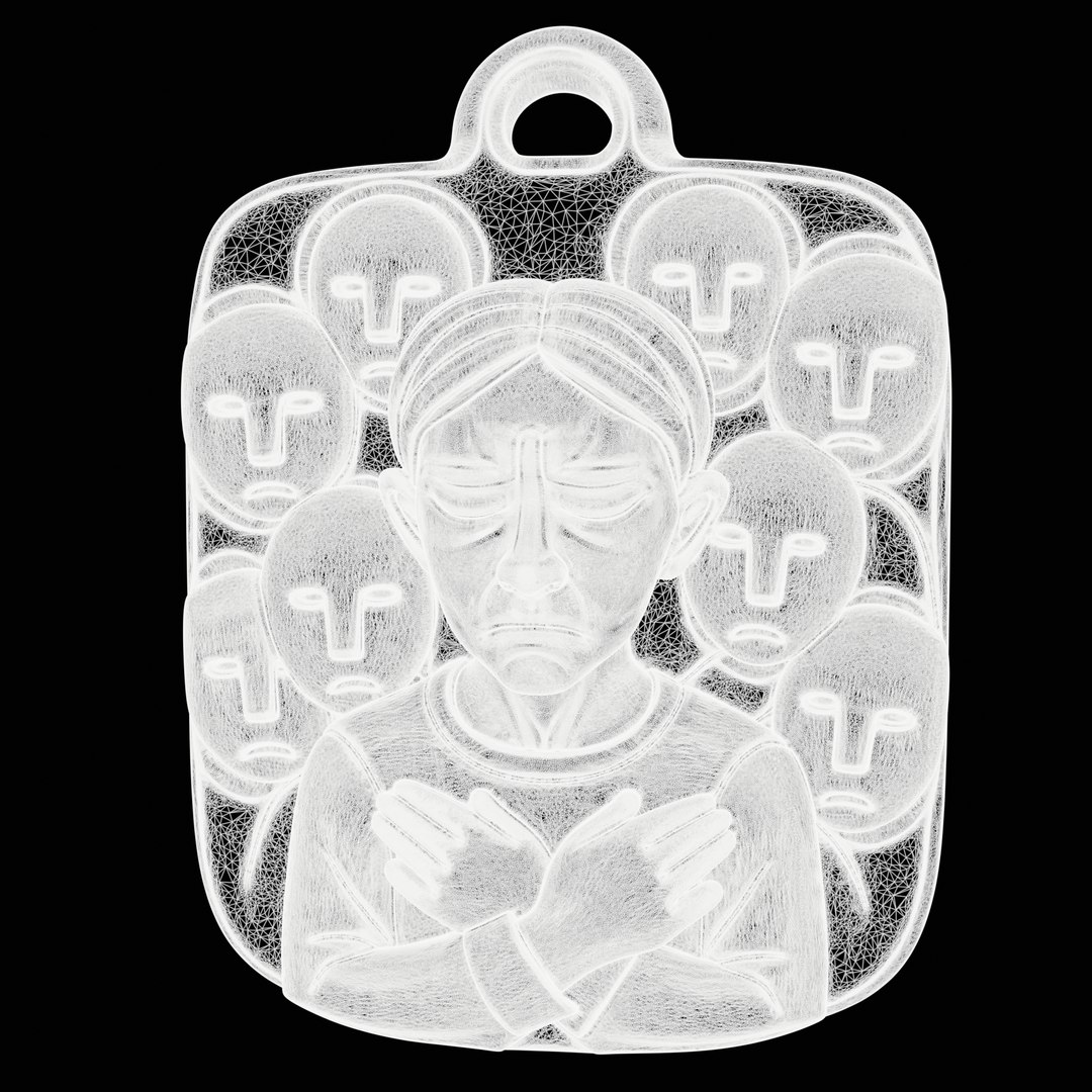 Crying Emotional Pendant 3D model https://p.turbosquid.com/ts-thumb/IP/MiLsS8/dl/untitled_wireframe/png/1751972411/1920x1080/fit_q87/9bfdb47f27bdb6f13e703a5b1af1dd25f31c219e/untitled_wireframe.jpg