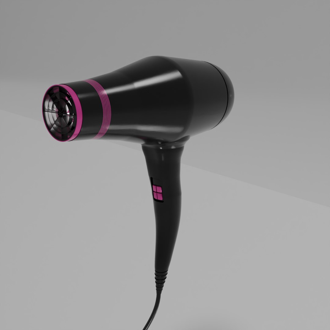 Hair Dryer model https://p.turbosquid.com/ts-thumb/IP/S5vndc/K3/01/png/1786006076/1920x1080/fit_q87/6f75d6bd00ccdb2ae6c722dacbc1e0390b4f403a/01.jpg
