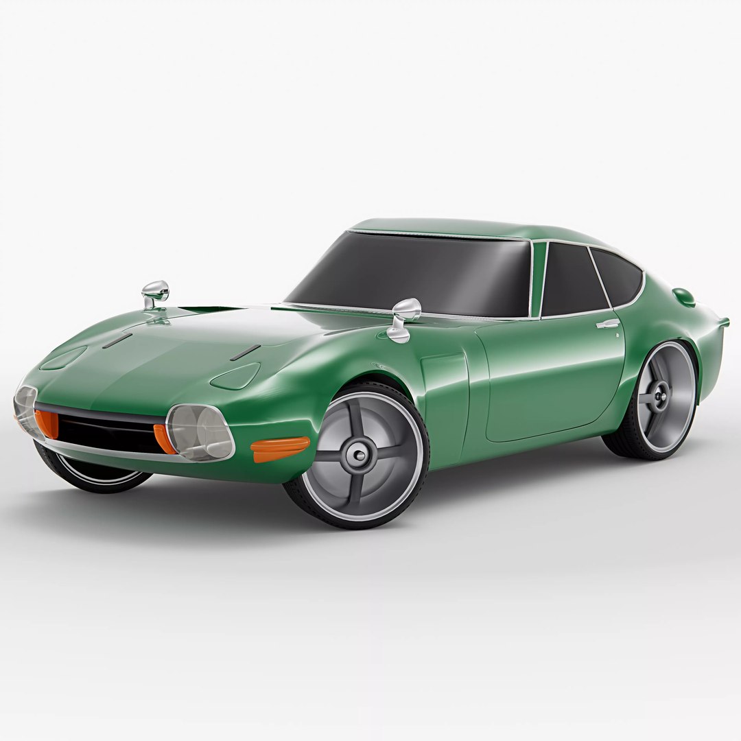 Toyota Cars Collection Pack - 10 Car Models Bundle 3D Model ...