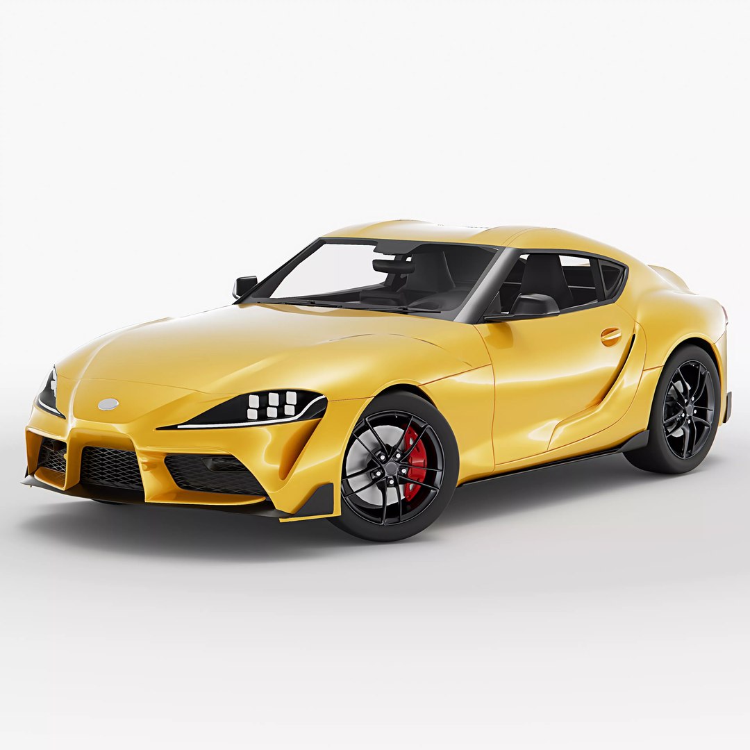 Toyota Cars Collection Pack - 10 Car Models Bundle 3D Model ...