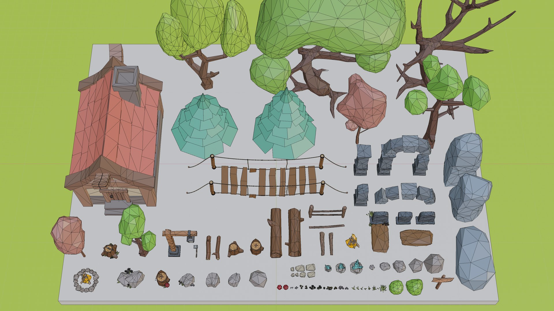 Assets Pack Vol 3D Model - TurboSquid 1496736
