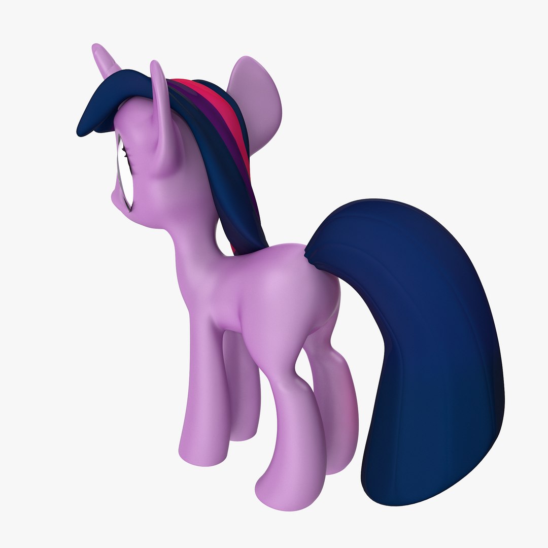 My Little Pony Twilight Sparkle 3D Model $39 - .max .fbx .obj - Free3D