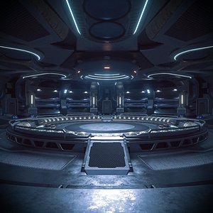 Sci-fi Hangar Rework Scene