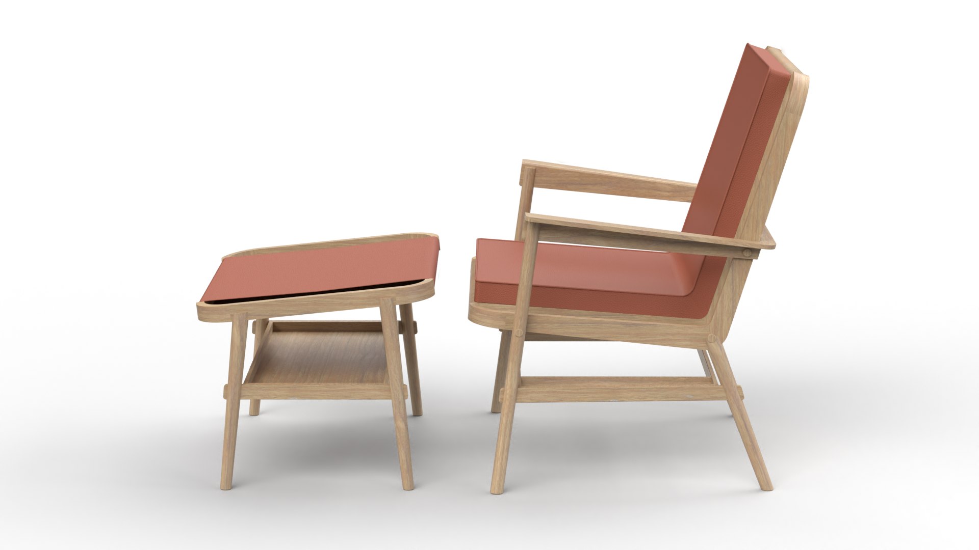 3D Spiaggina Armchair TurboSquid 2206410