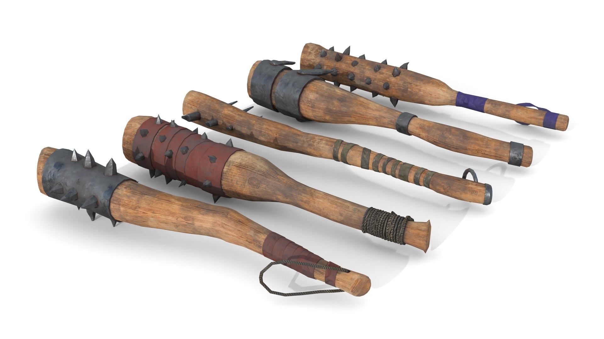 Set of Wooden Maces model https://p.turbosquid.com/ts-thumb/IP/mFpKzs/iB/preview_0004/jpg/1620901975/1920x1080/fit_q87/b3067aaf61e53e743f41958d4490d983a86d6327/preview_0004.jpg