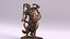 Buddhist statues 005 3D model