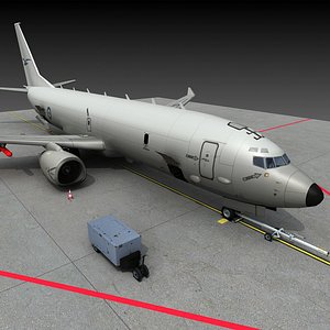 p-8a poseidon royal australian 3D model