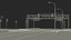 Connectable Highway Road Elements Crossroads Junction