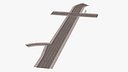 Connectable Highway Road Elements Crossroads Junction