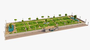 3D model Classic Park Garden