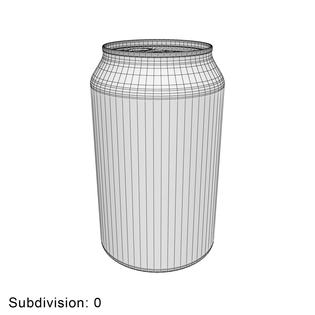 Diet Coke 3d Model