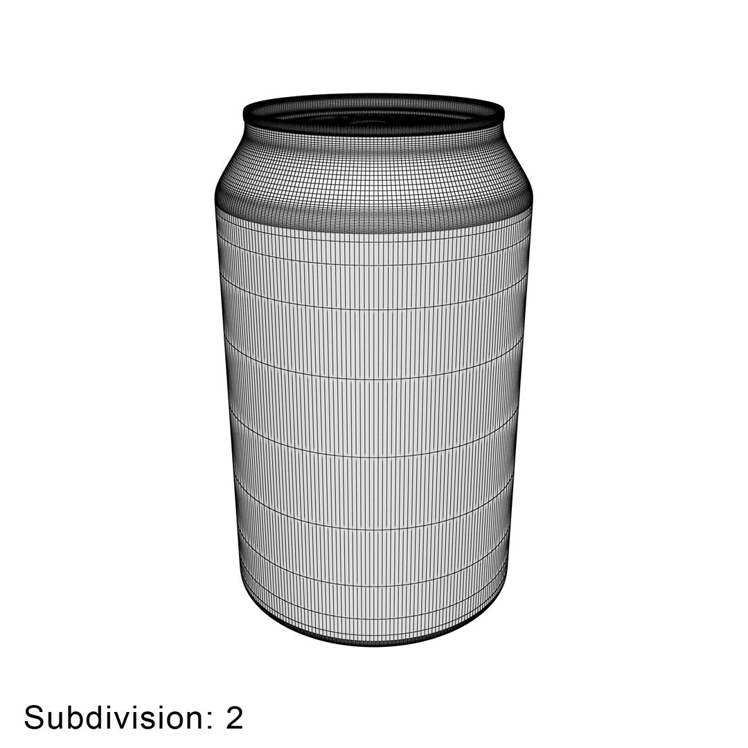 Diet Coke 3d Model