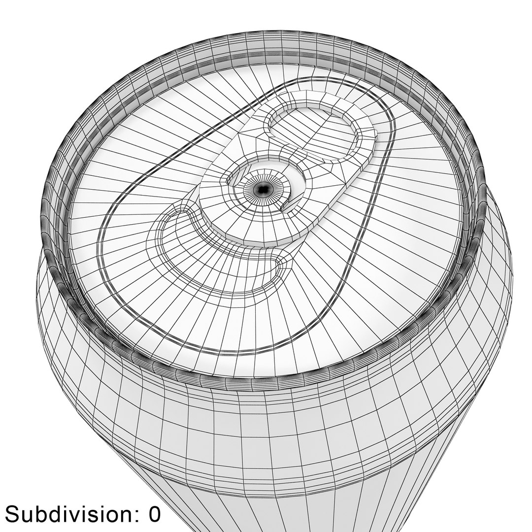 Diet Coke 3d Model