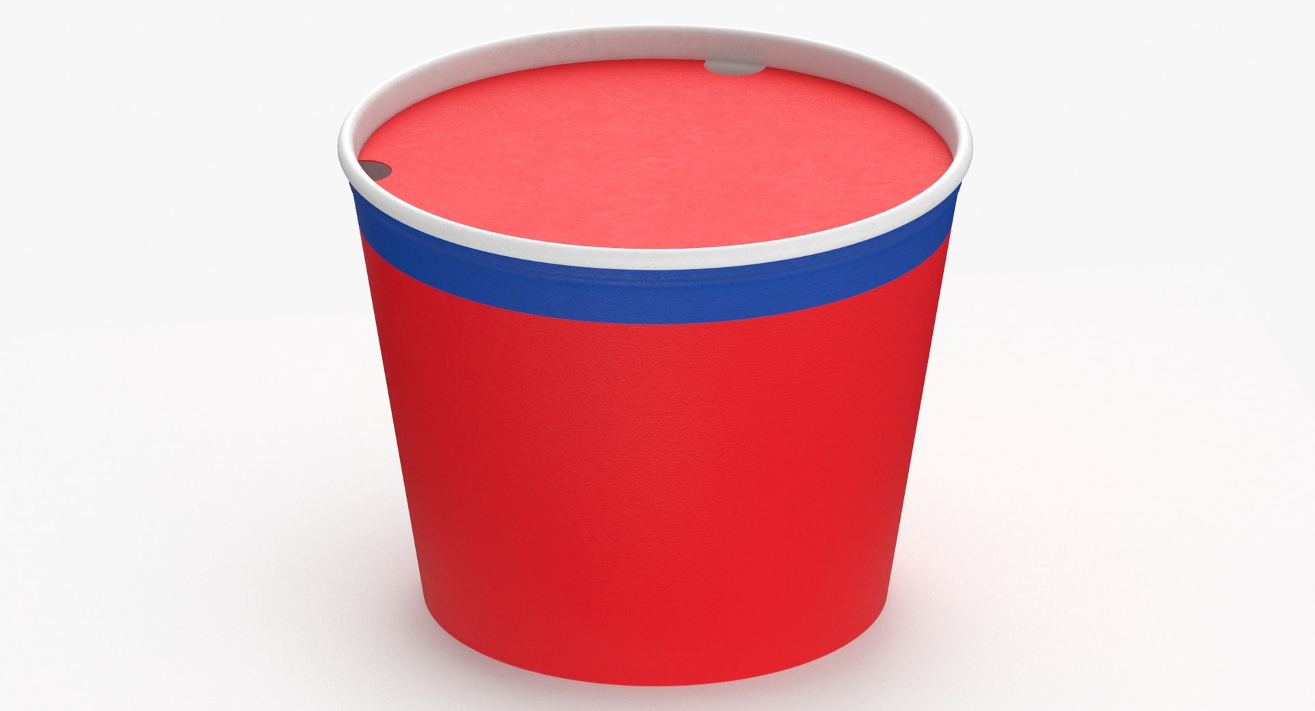 Fried Chicken Paper Box 150oz 3D Model - TurboSquid 2017665