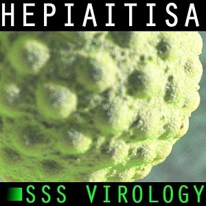 hepatitis virus 3d max