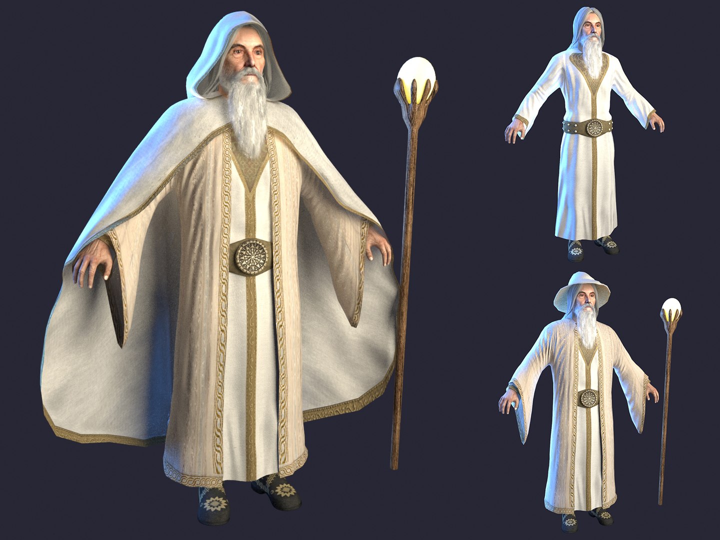 Wizard 2 hat 3D model - TurboSquid 1423489