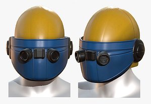 3D mask helmet