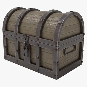 Old chest 3D model