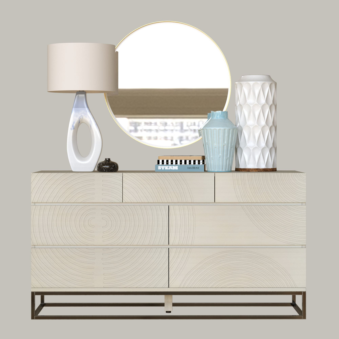 Drawer Dresser Circulus 3D - TurboSquid 1677622