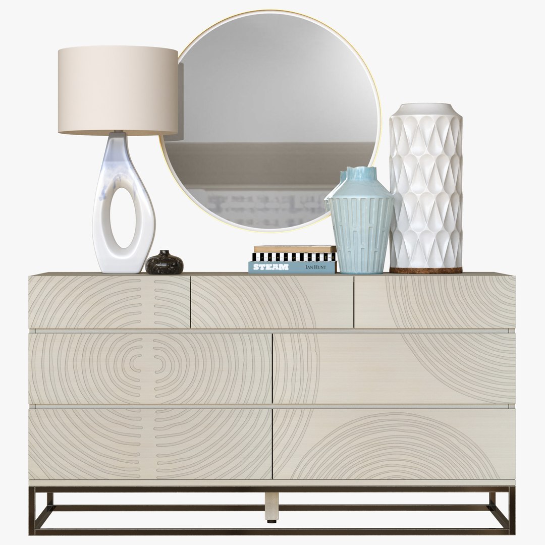 Drawer Dresser Circulus 3D - TurboSquid 1677622