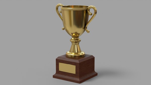 3D Gold Trophy 1