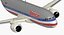 boeing 737-800 interior american airlines 3D model