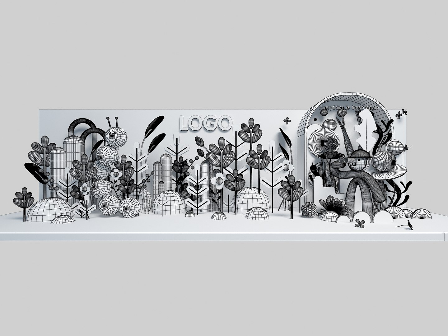 Modern Head Display Celebrity Photography Check In Arrangement