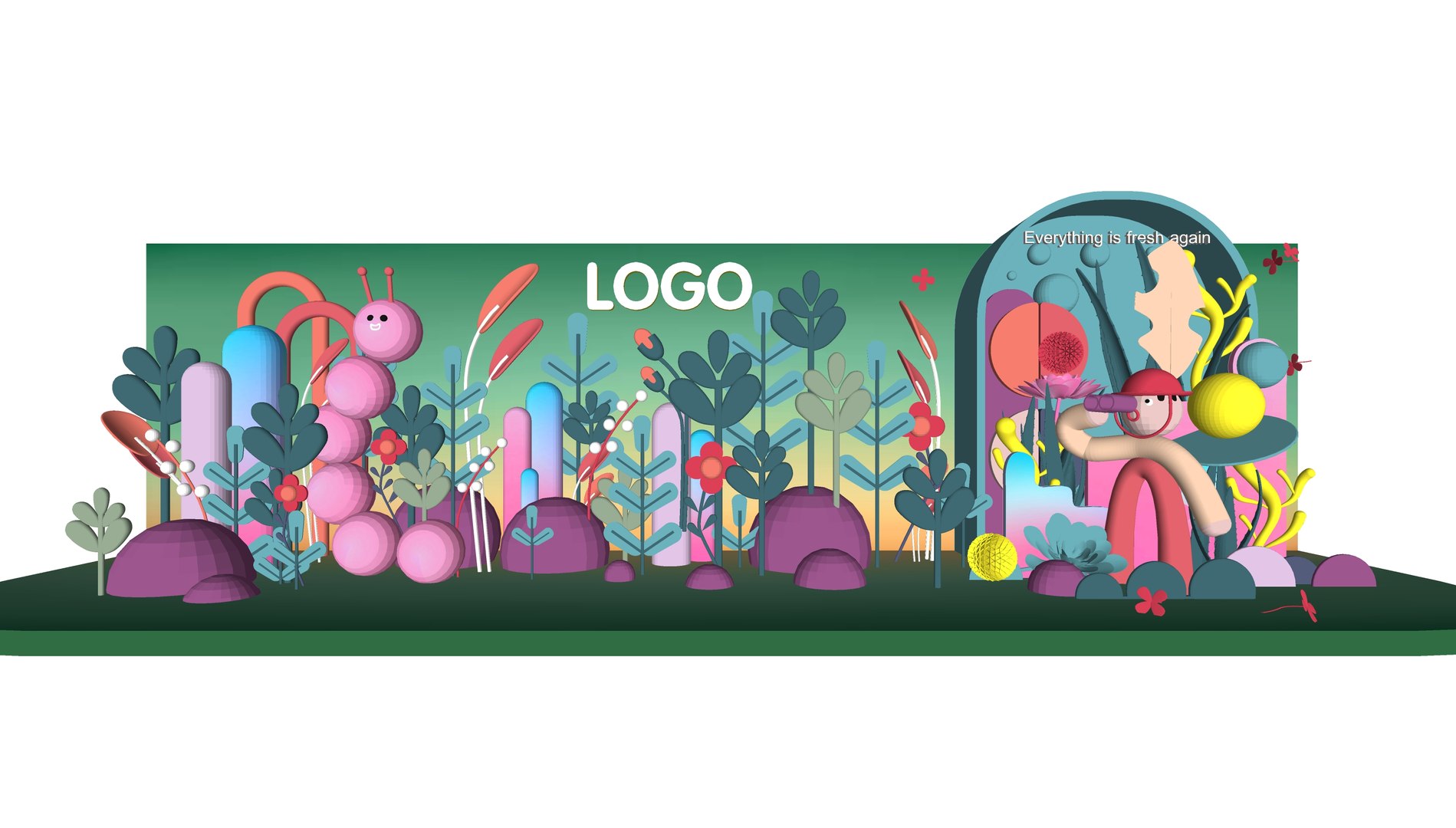 Modern Head Display Celebrity Photography Check In Arrangement