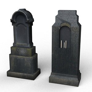 black tombstones 3d 3ds