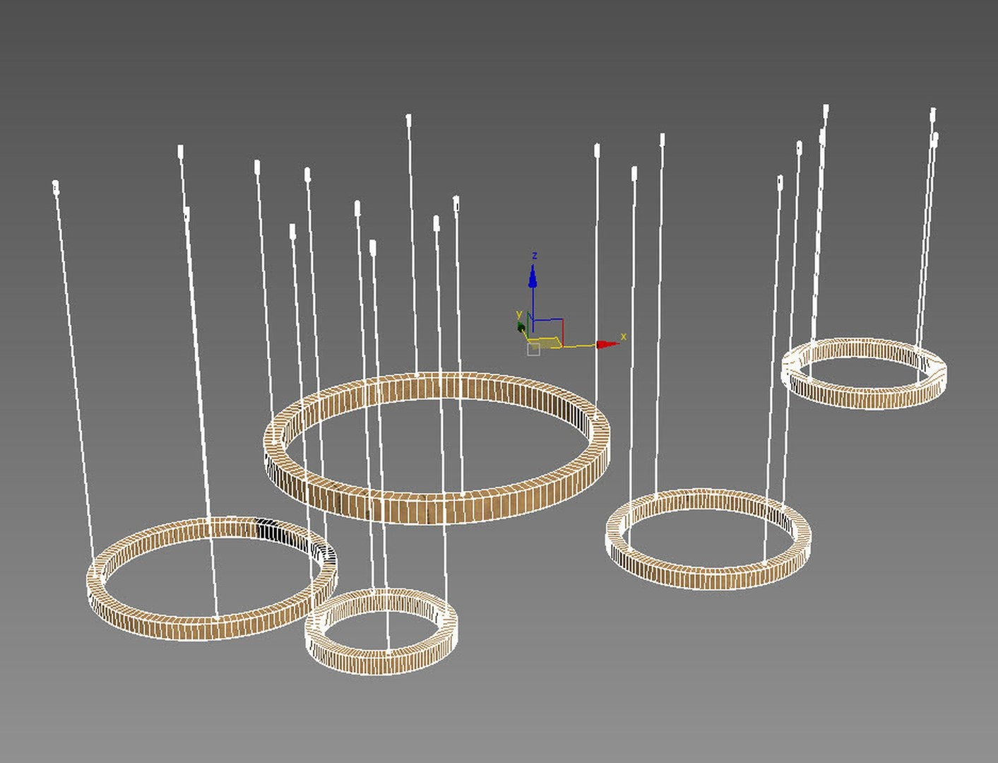 Henge - Light Ring Horizontal Model - TurboSquid 2275907