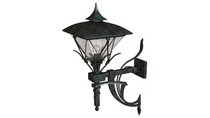 3D model outdoor lamp