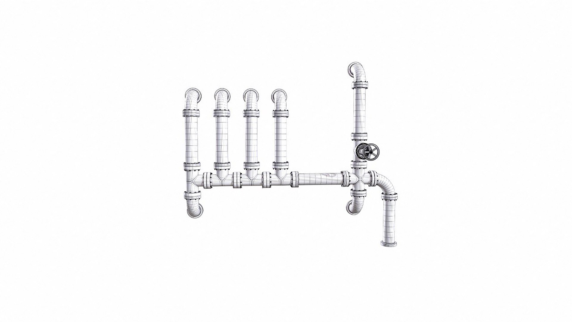 3D Industrial Pipes Collection https://p.turbosquid.com/ts-thumb/IQ/TyBKs9/OJ/wireframep21/jpg/1634033126/1920x1080/fit_q87/4262077cf408b9888a6924e64dd0ade7f87f4ae7/wireframep21.jpg