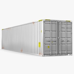 40FT Opening Shipping Container 3D model