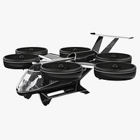 Flying Car Bell Nexus 6HX Simple Interior