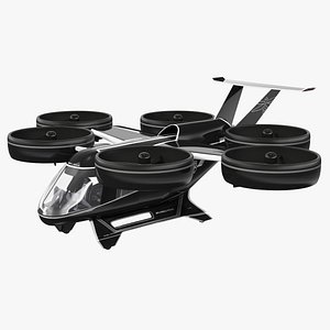 Flying Car Bell Nexus 6HX Simple Interior