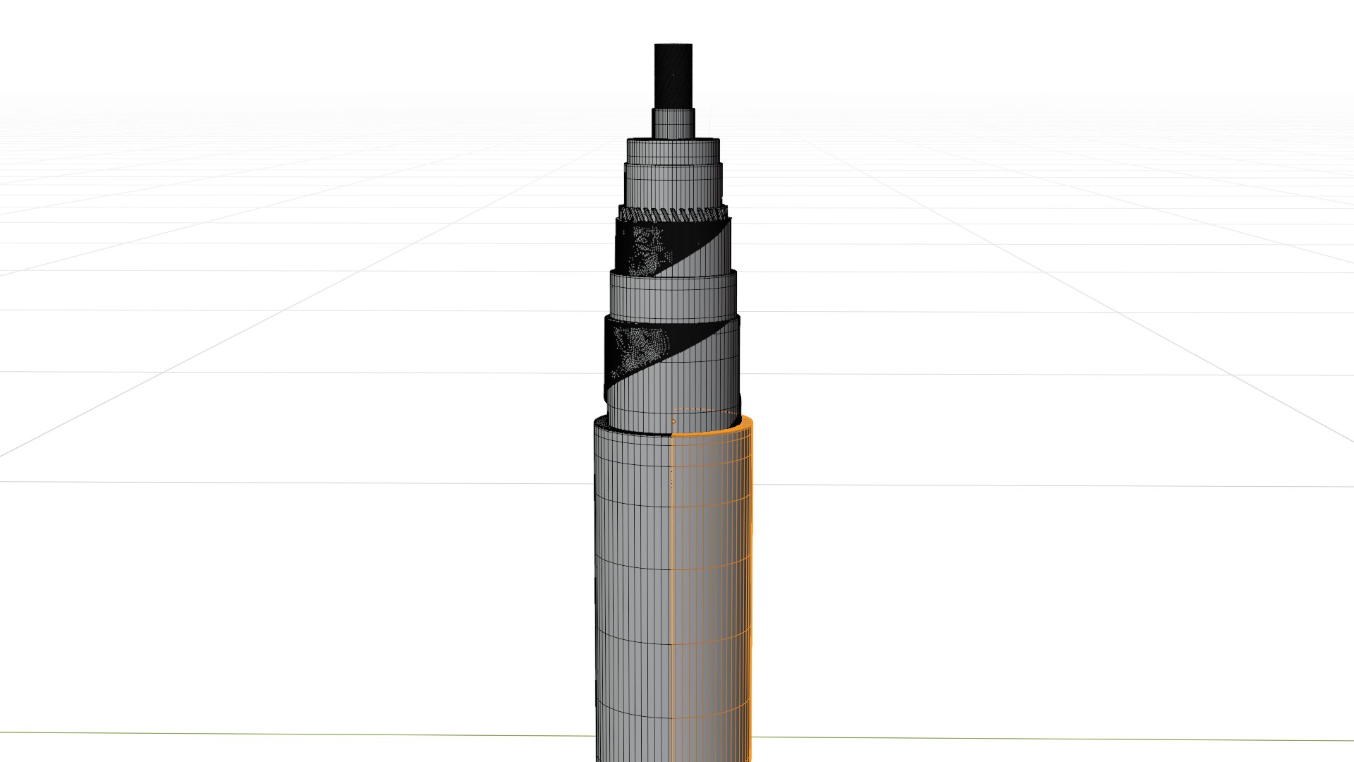 Seamless Copper Control Cable With Multiple Layers 3D - TurboSquid 2427749
