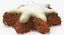 3D White Chocolate Star Cinnamon Cookie 01 Bitten