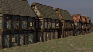 Medieval Houses Asset Pack