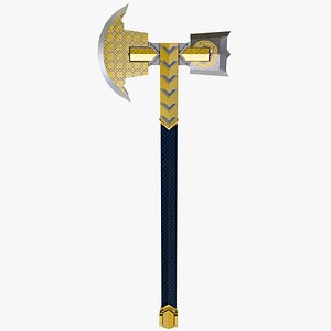 Battle Hammer 05 All PBR Unity UE V-Ray Textures Included 3D