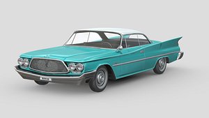 3D Chrysler Saratoga 1960 model