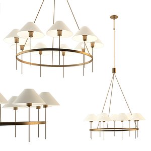 3D hackney large chandelier