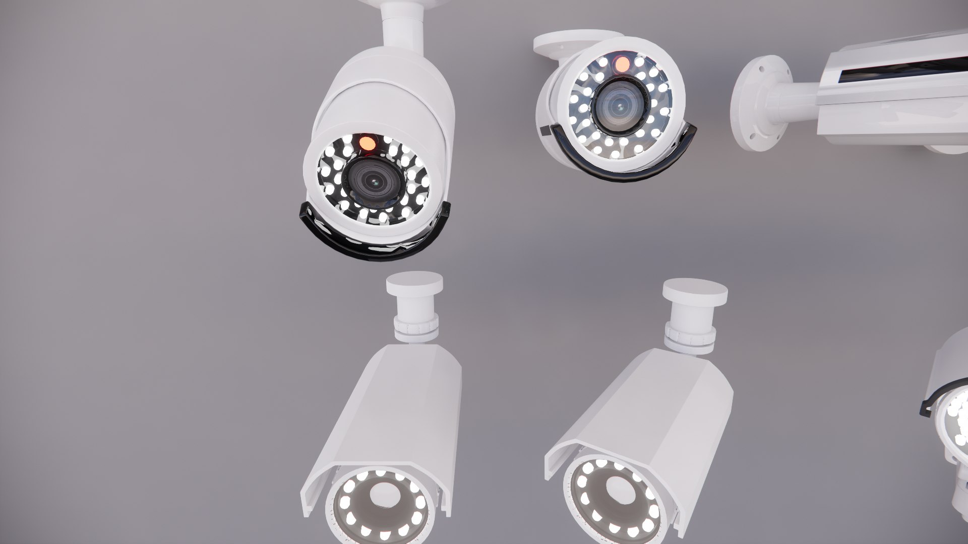 3D Security Cameras-A6 - TurboSquid 2219939