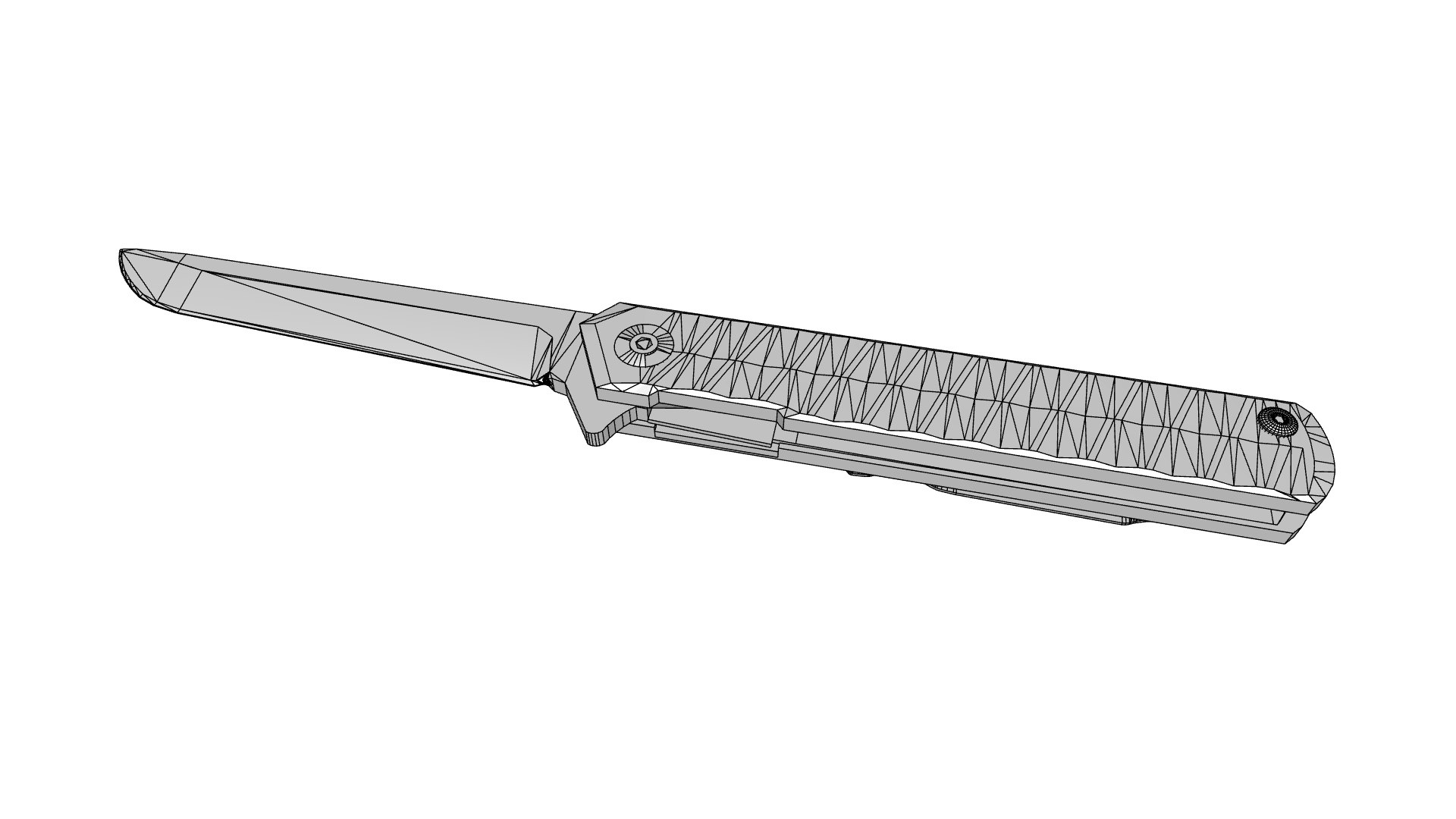 Free Damascus Knife Model - TurboSquid 2181110