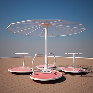 3d model playground children