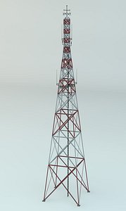 3d model antena