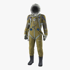 3D space suit strizh sk-1 model