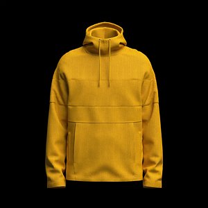 Men Corduroy Jacket 3D Model
