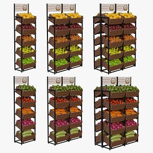 Food STANDS 3D model