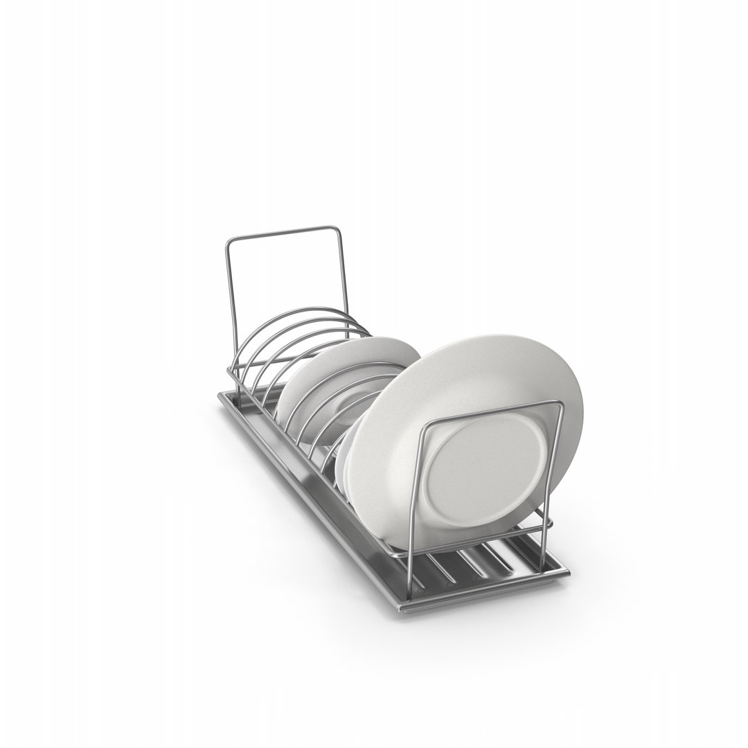 3D Dish Drying Rack Model - TurboSquid 2025702